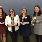 Poker Divas - Four women with prizes