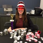 Poker Divas - woman wears red hat