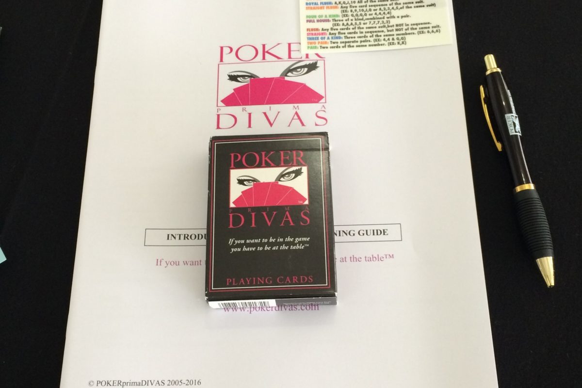 Poker Divas - Set up poker