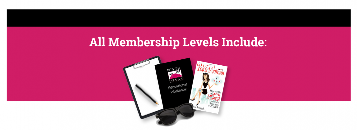 Poker Divas - poker divas membership banner