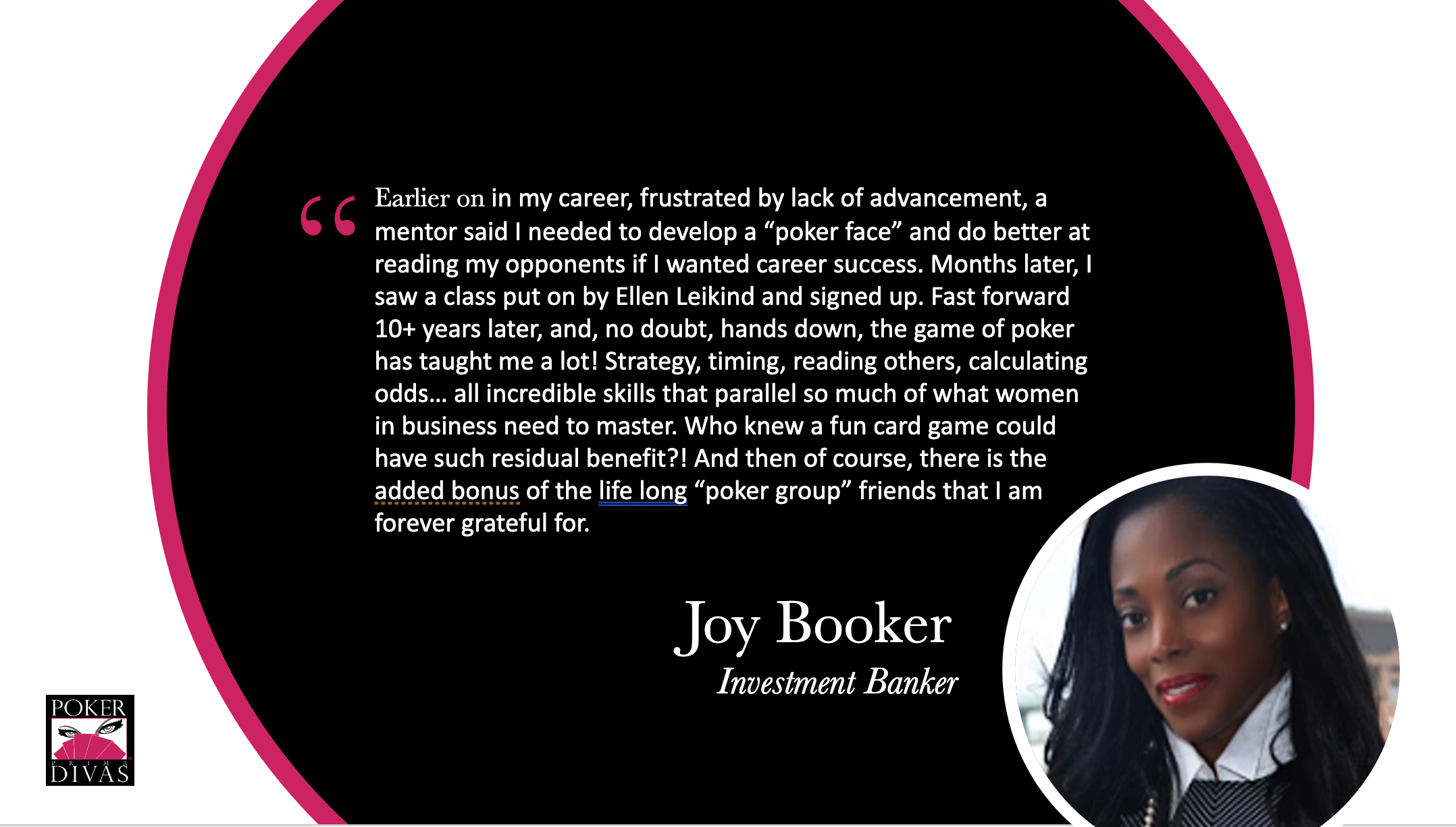 Poker Divas - Joy Booker