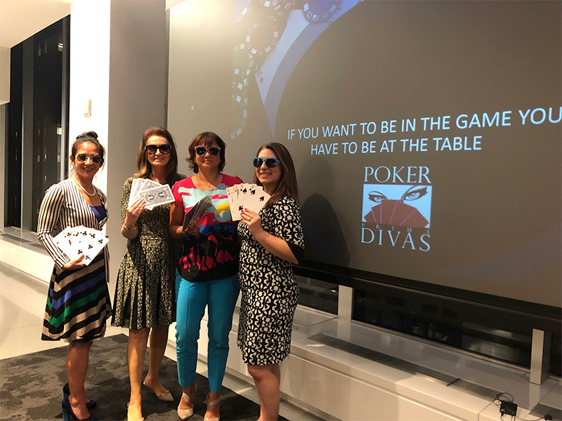 Poker Divas Team Building