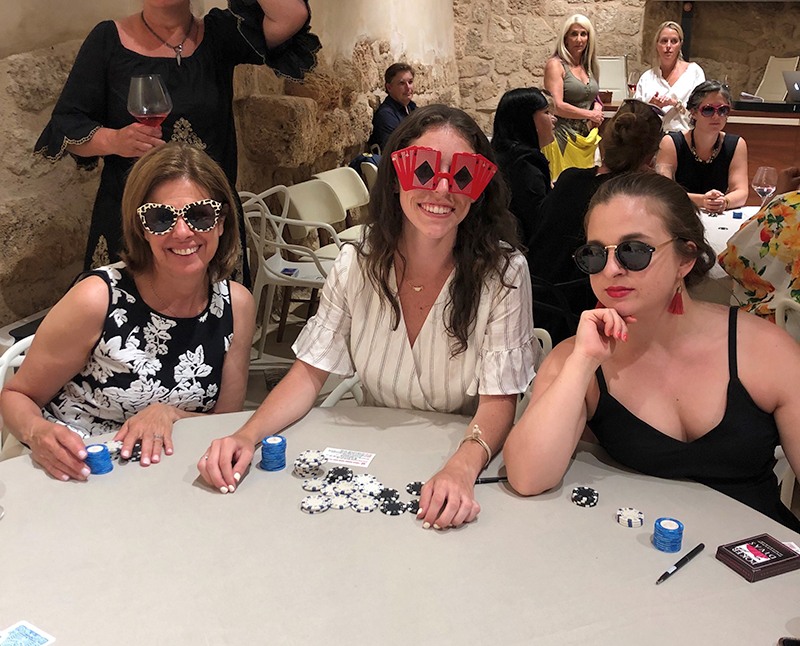 Poker Divas Team Building