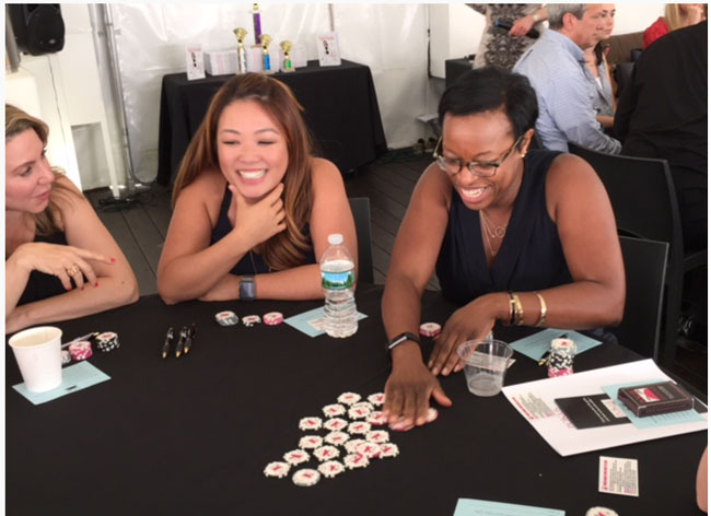 Poker Divas Team Building